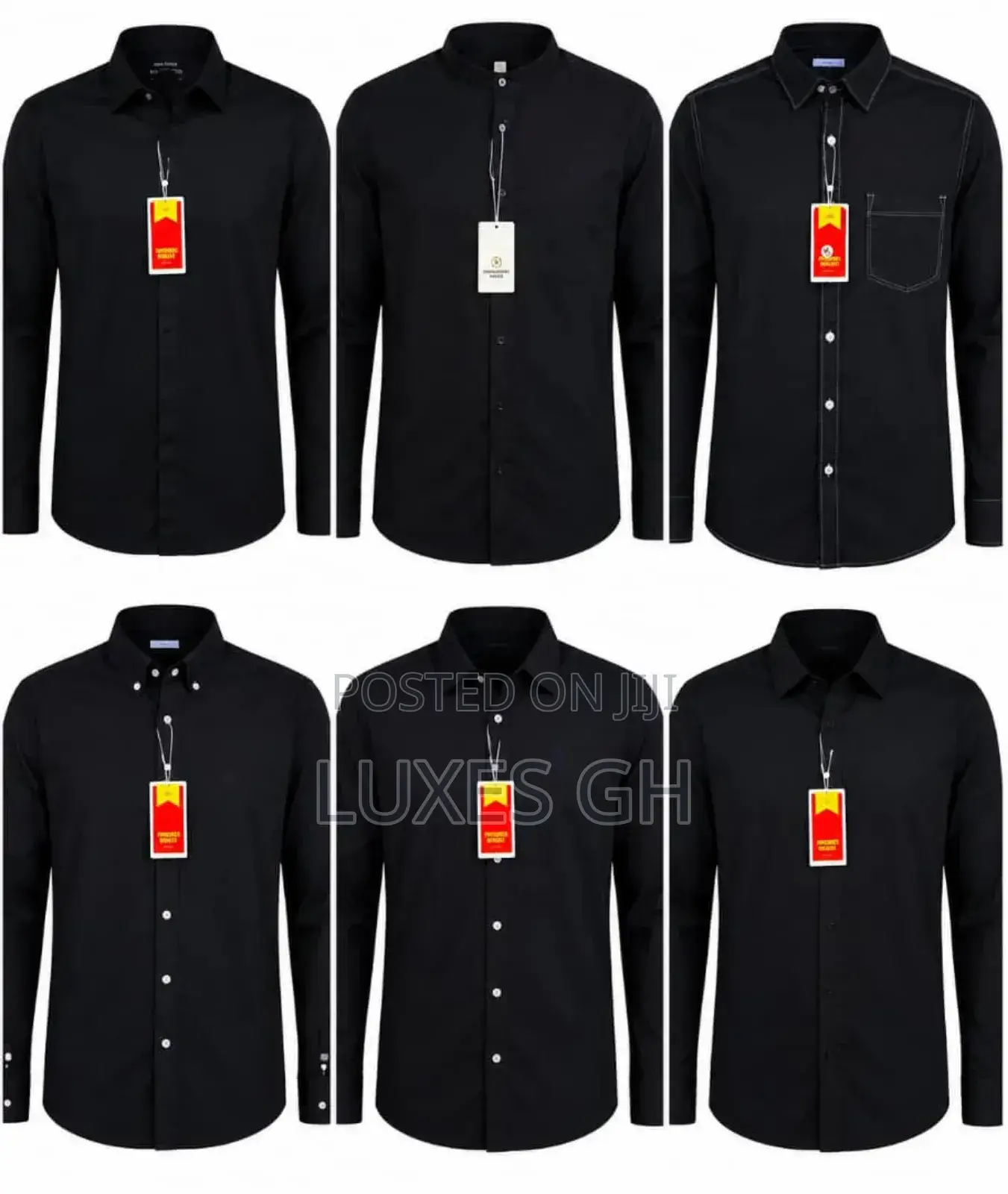 Men Black Shirts