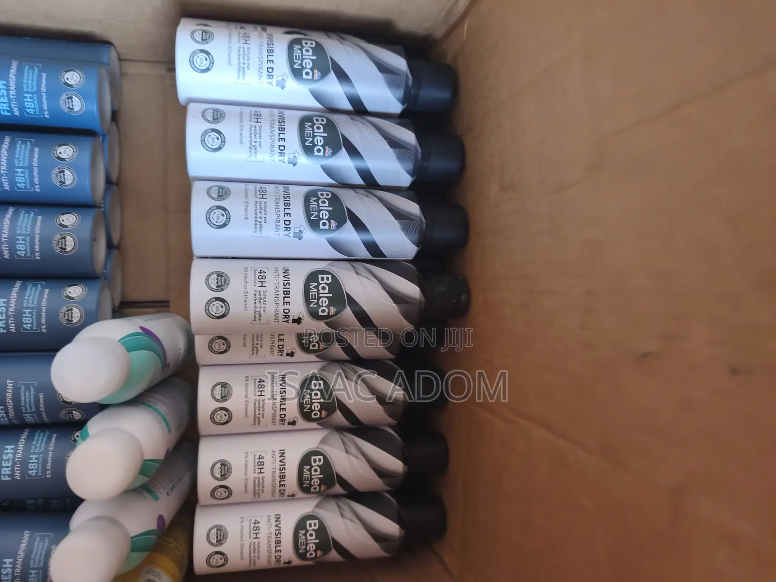 Shower Gel, Deodorant Spray and Rollon
