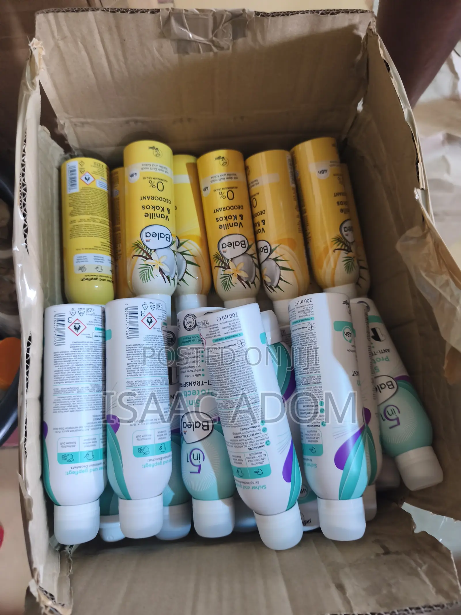 Shower Gel, Deodorant Spray and Rollon