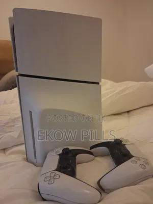 Playstation 5 Slim Disc Edition (1tb) + 2 Controllers and 10 Games