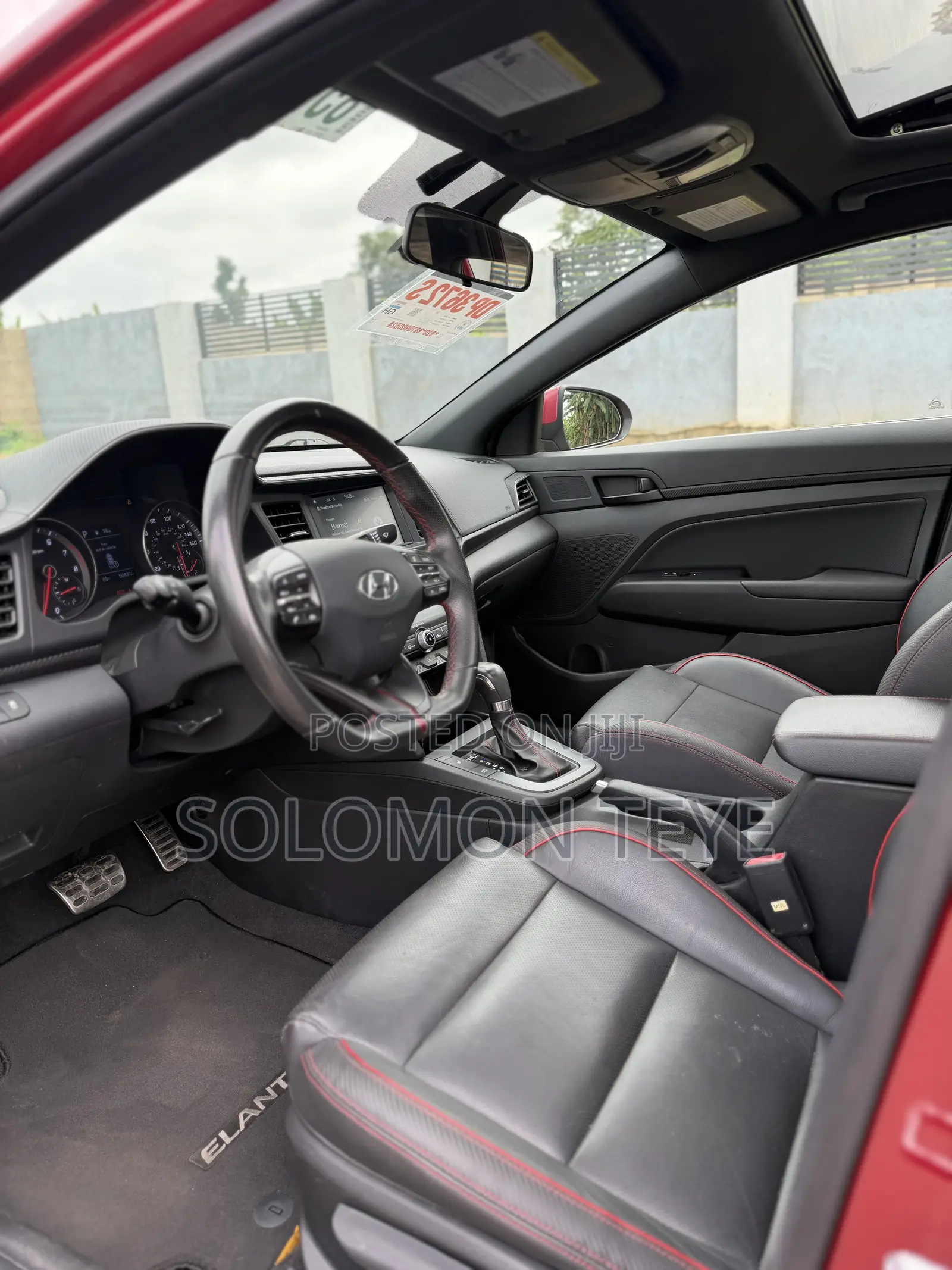 Hyundai Elantra Limited w/SULEV 2020 Red