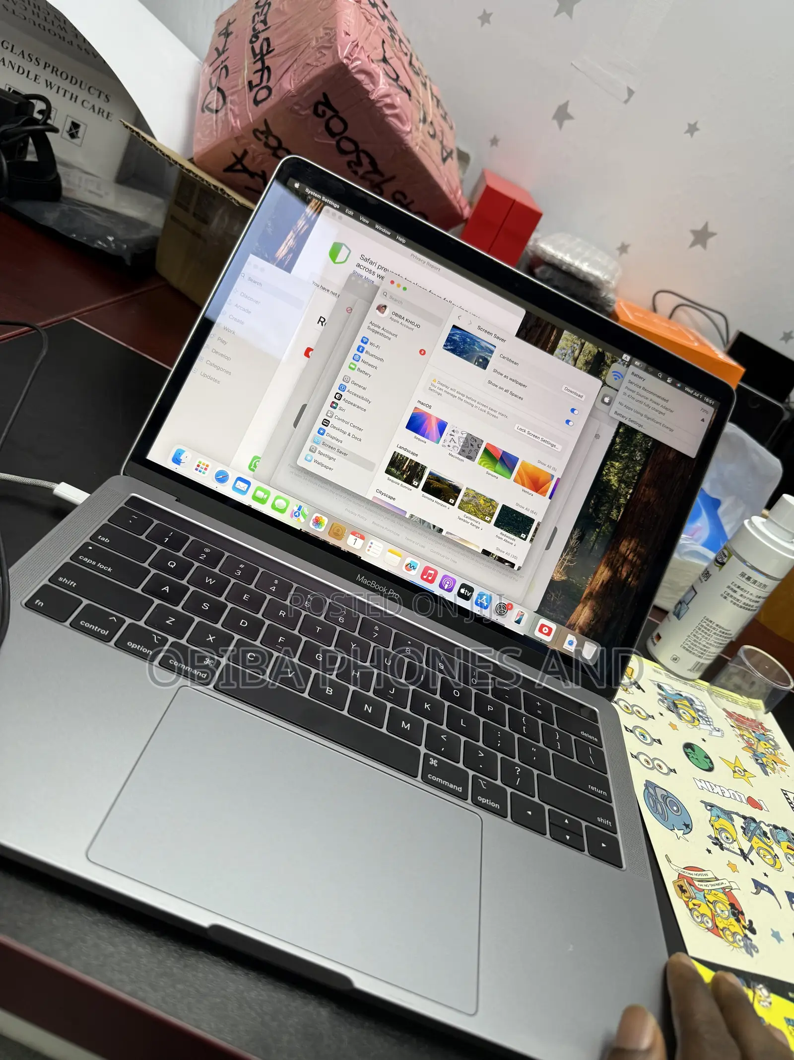 Laptop Apple MacBook Pro 2019 8GB Intel Core i5 SSD 128GB