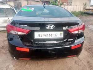 Hyundai Elantra 2012 Black