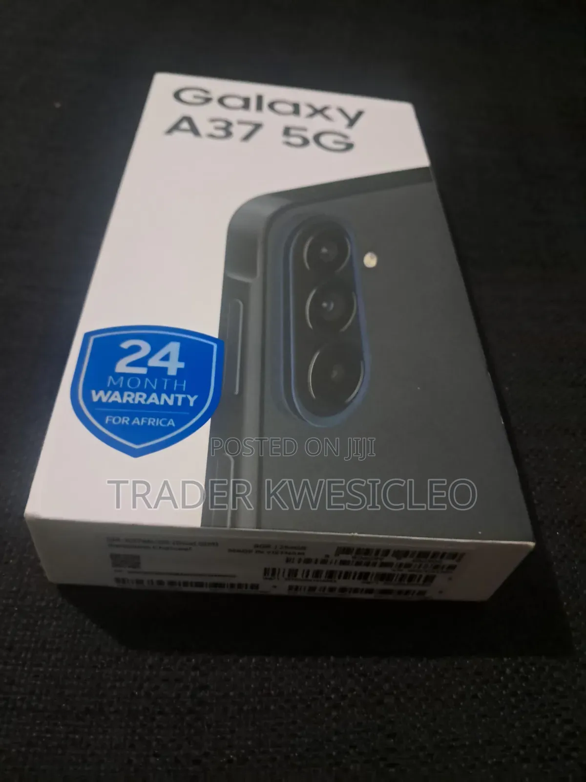 New Samsung Galaxy A37 256 GB Black