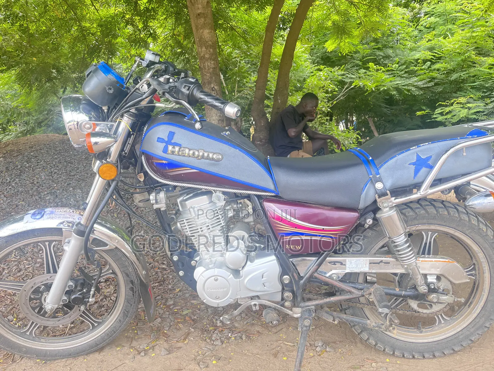 Haojue HJ125-8K 2025 Black