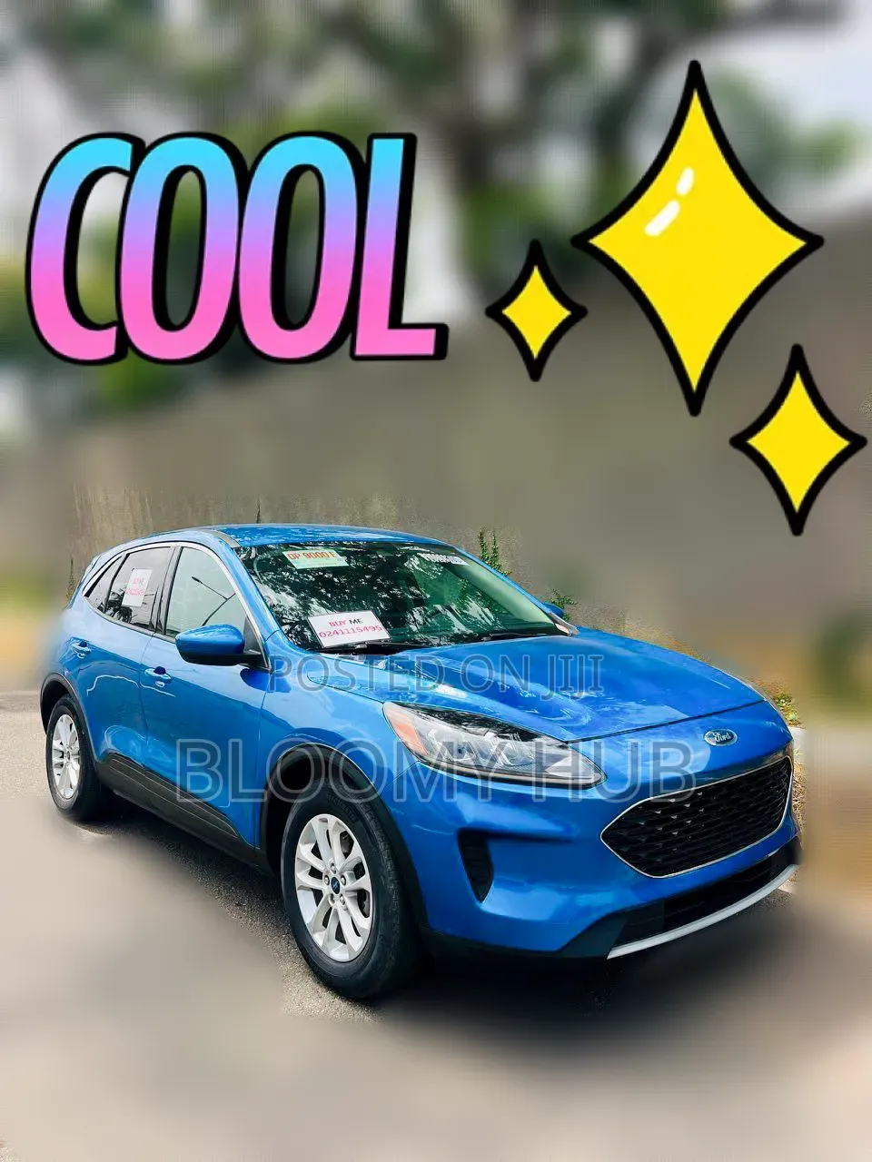 Ford Escape SE FWD 2020 Blue