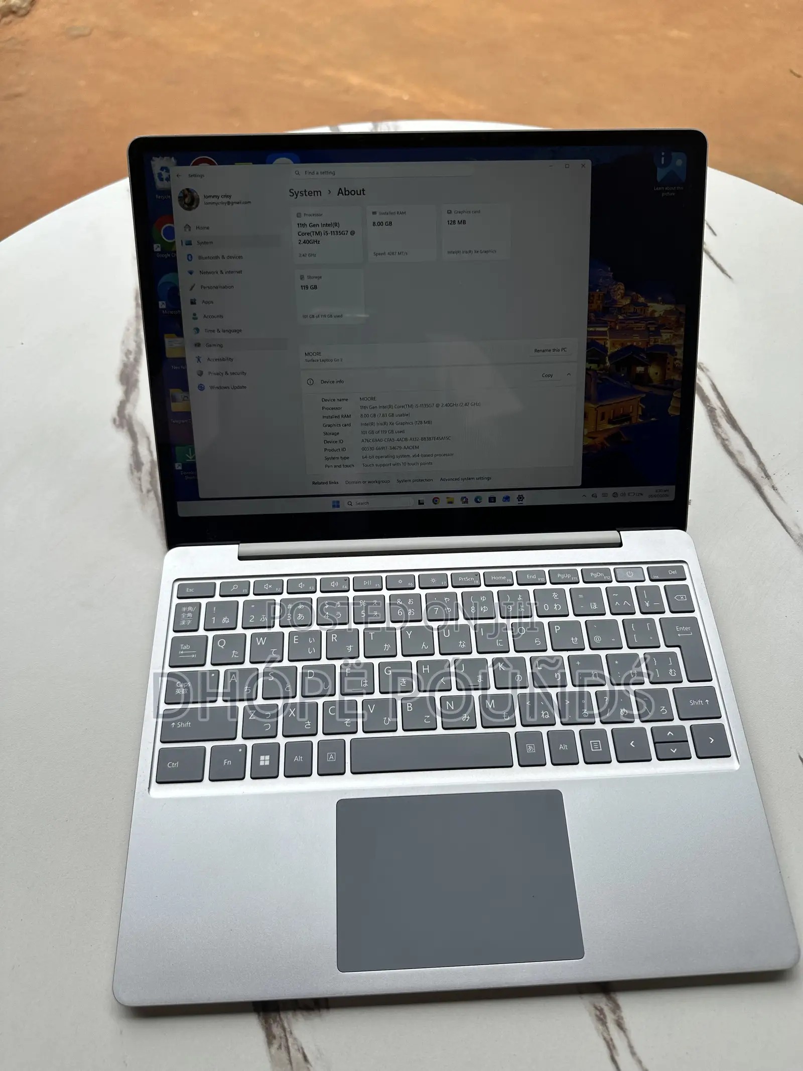 Laptop Microsoft Surface 2 8GB Intel Core i5 SSHD (Hybrid) 128GB