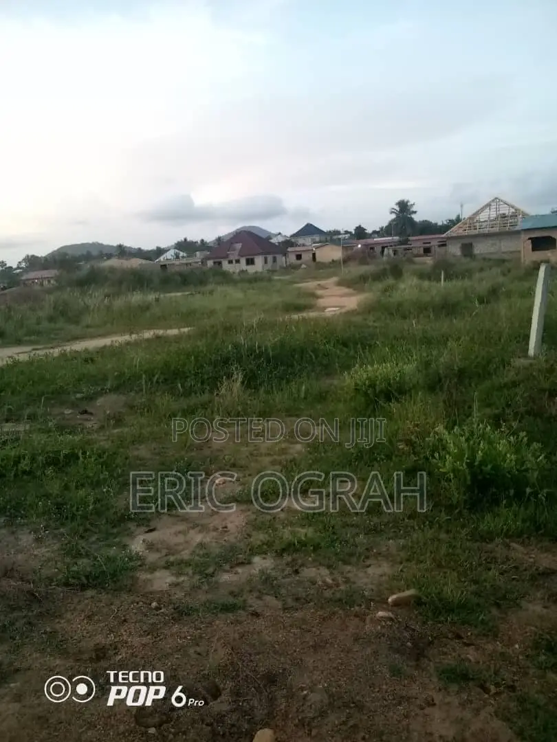 Serviced 100x100 Plot of Land for Sale at Adjen Kotoku