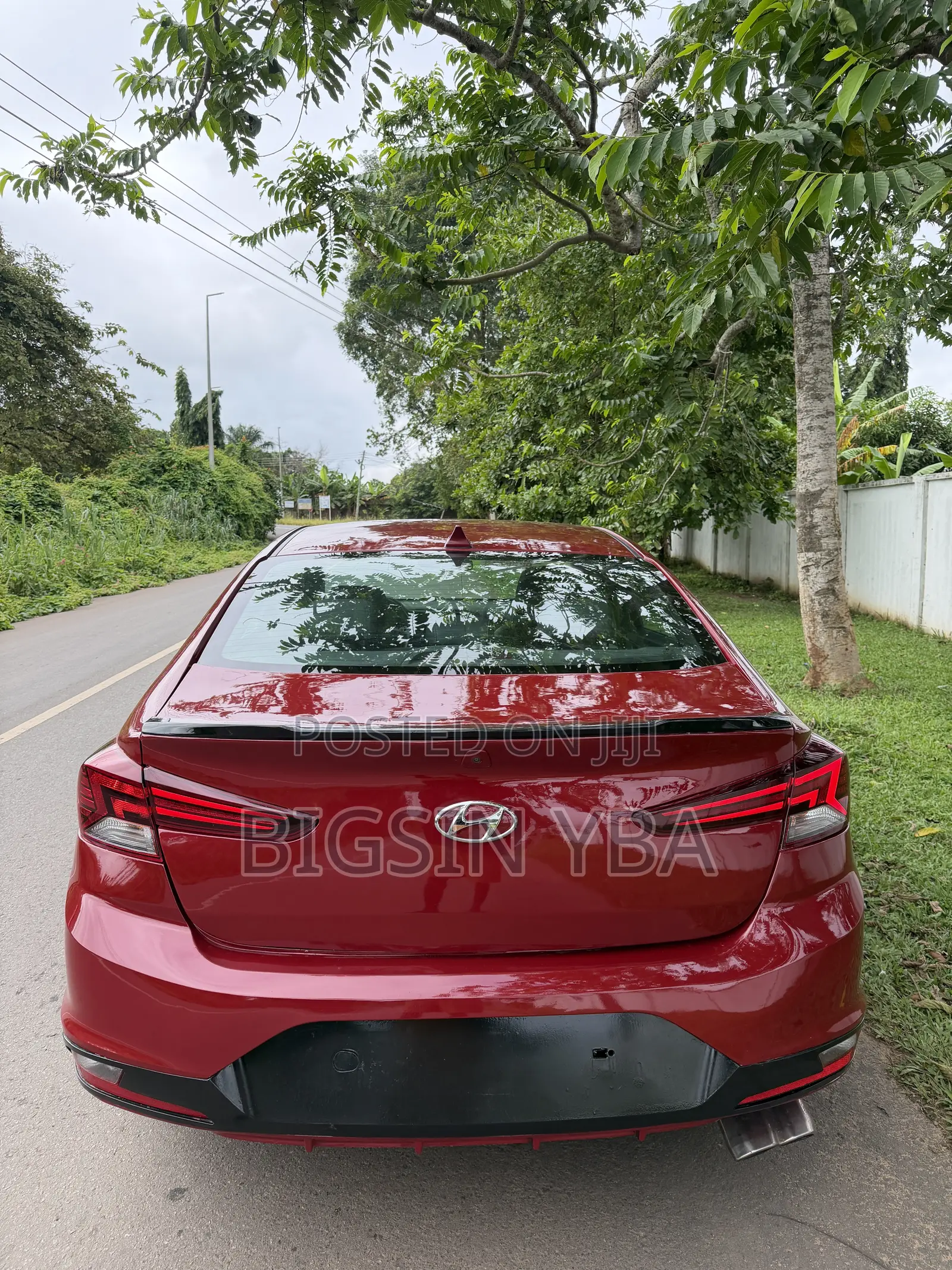 Hyundai Elantra Sport 2020 Red