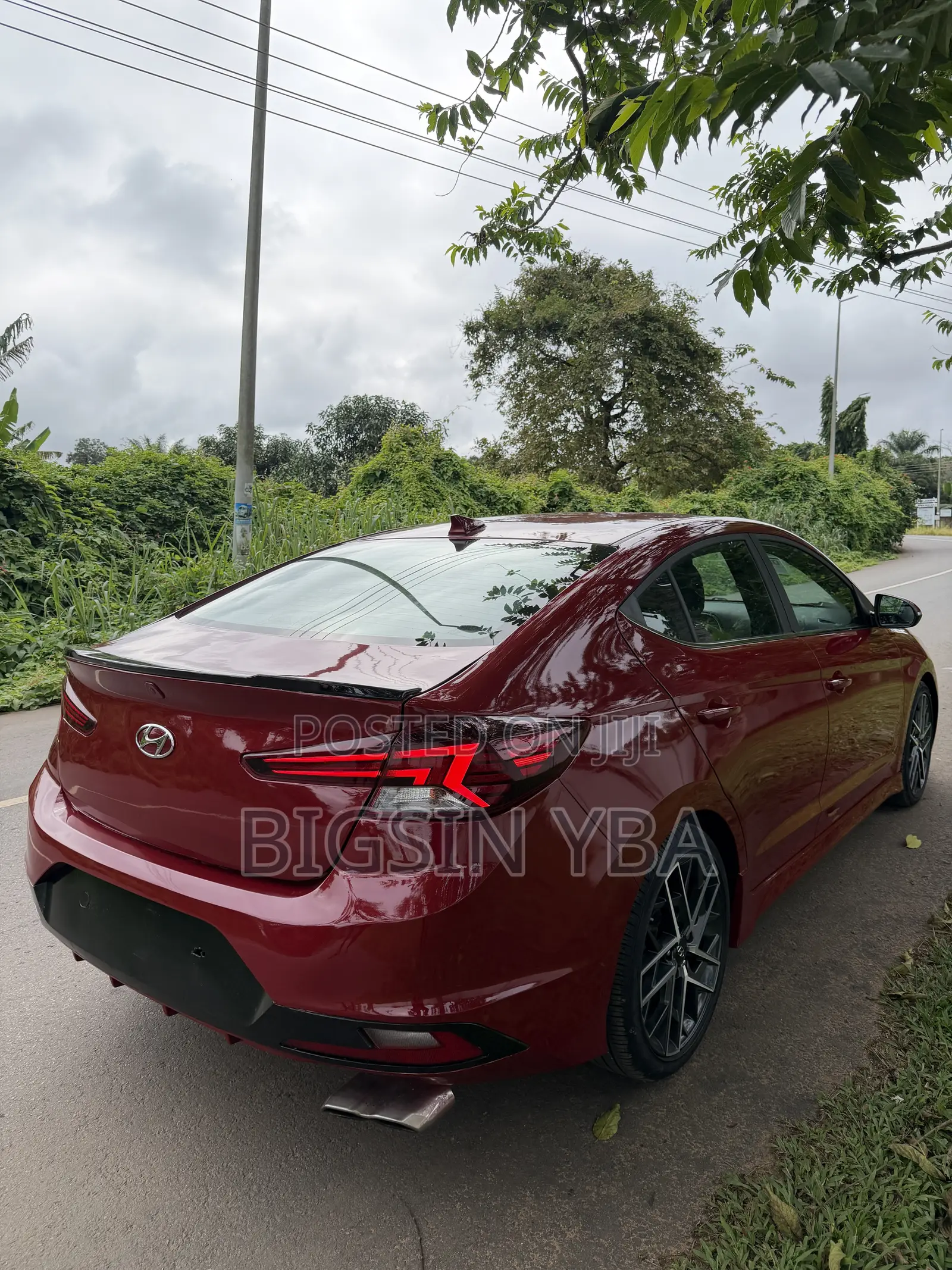 Hyundai Elantra Sport 2020 Red
