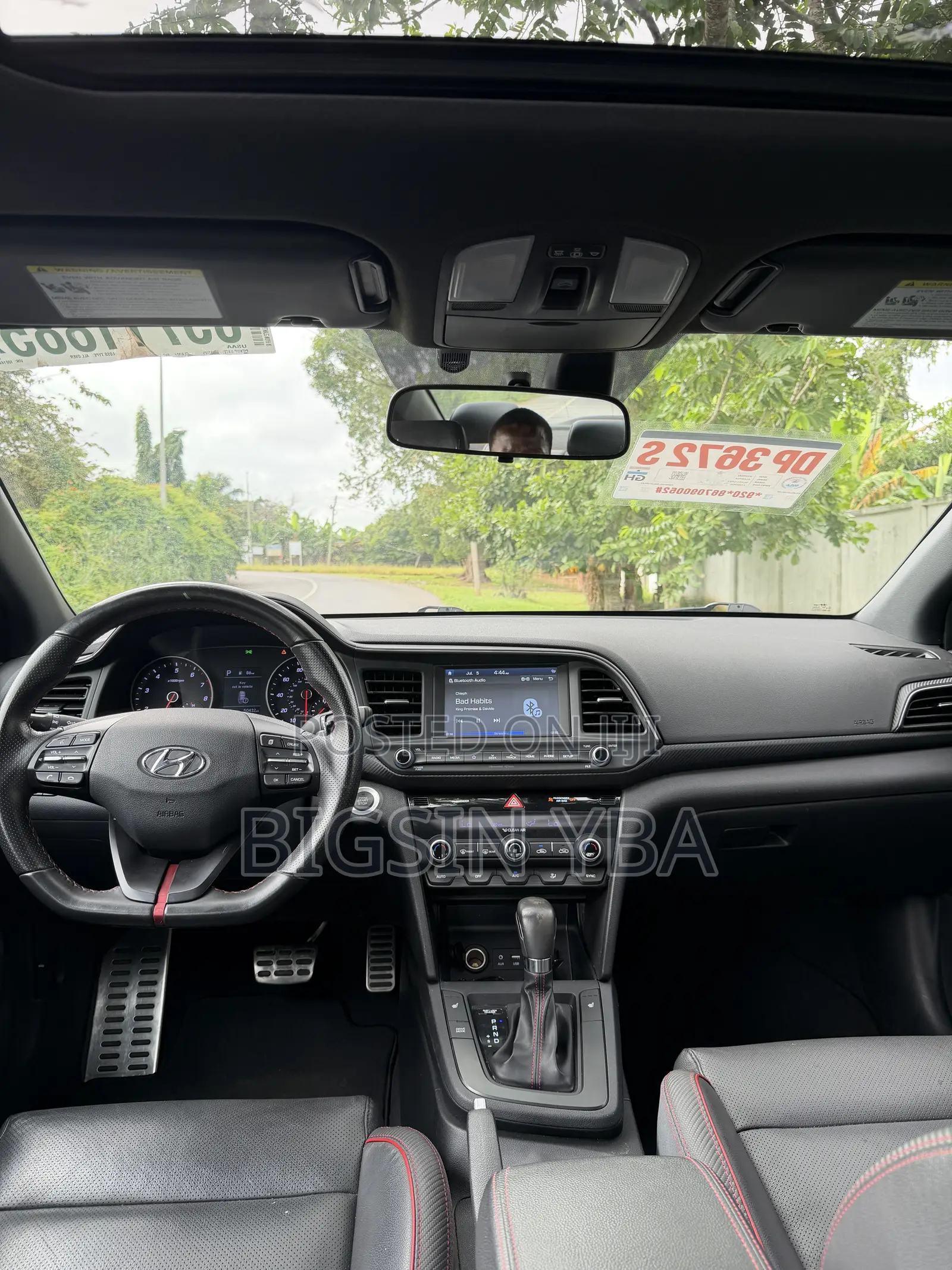 Hyundai Elantra Sport 2020 Red