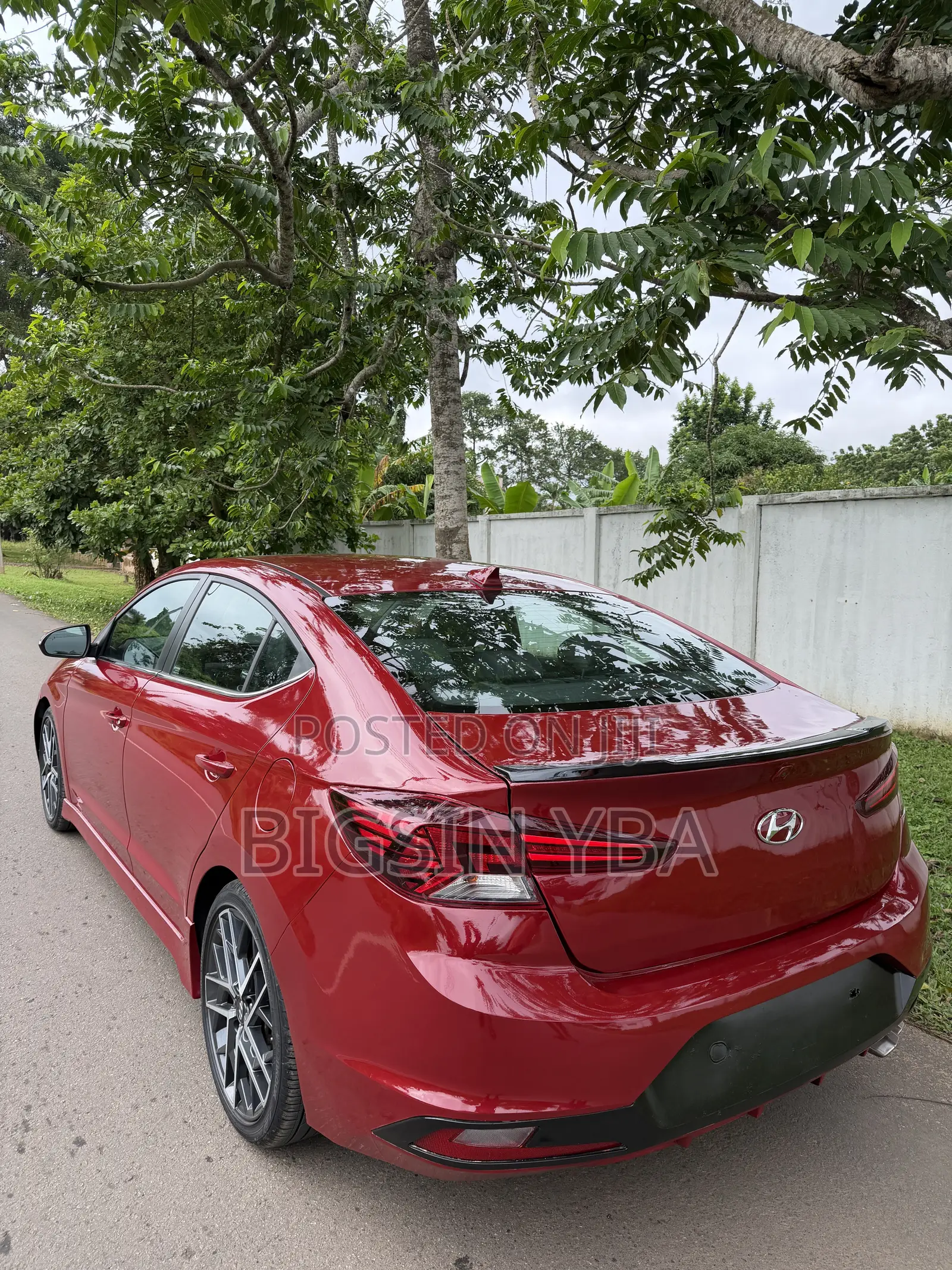 Hyundai Elantra Sport 2020 Red