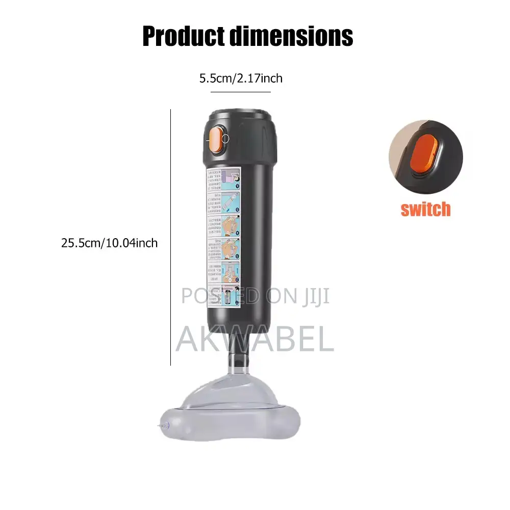 Heimlich Anti-Choking Device First Aid Suction Tool for Kids Adults