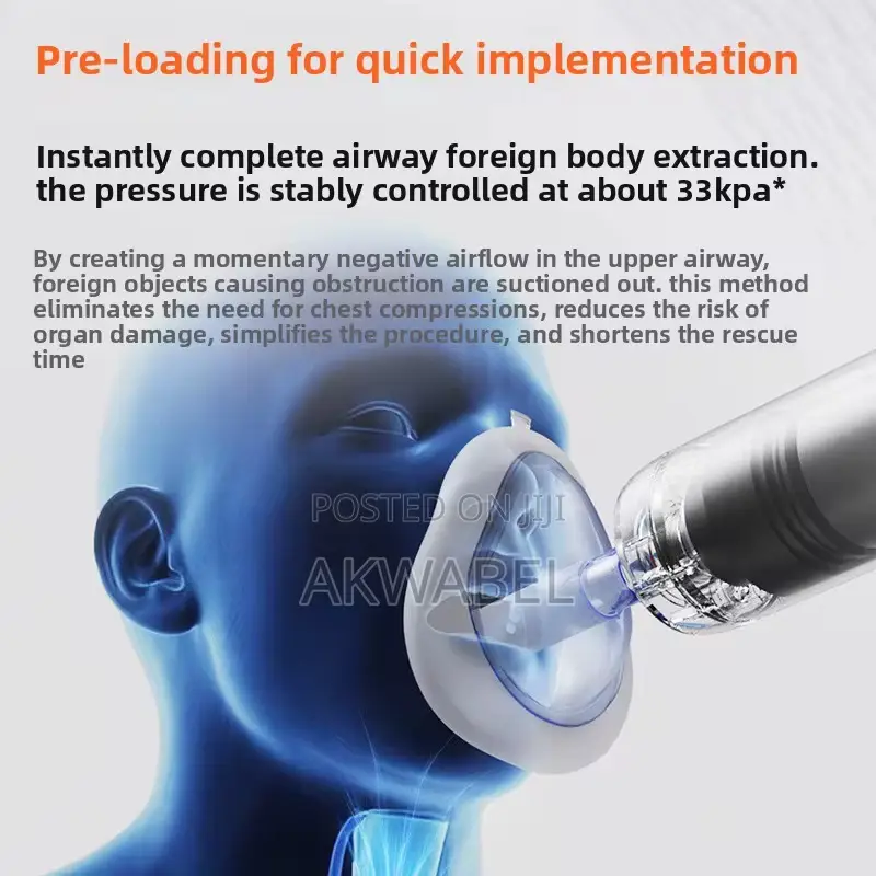 Heimlich Anti-Choking Device First Aid Suction Tool for Kids Adults