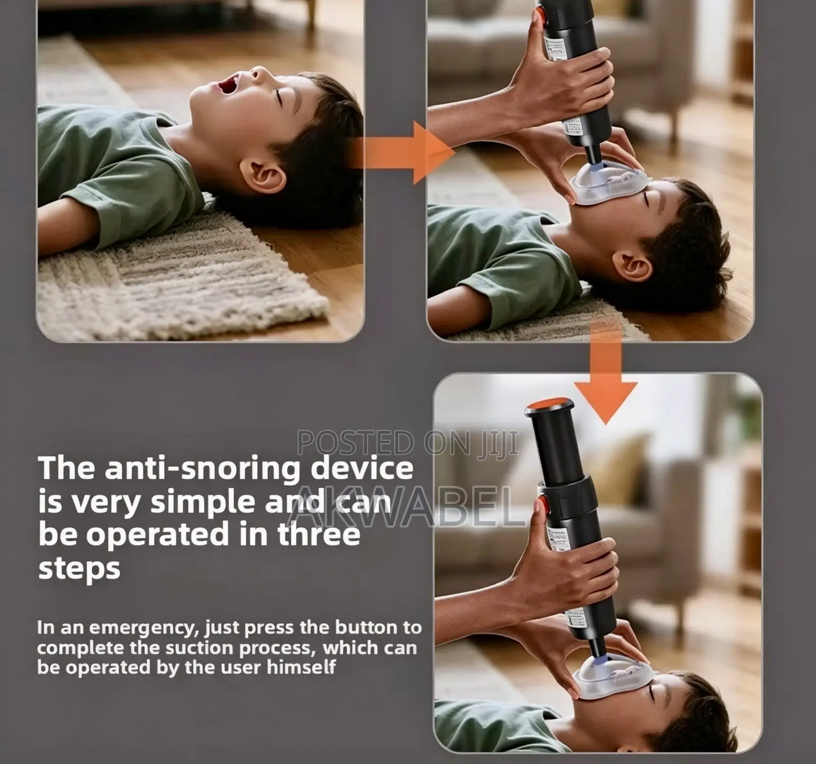 Heimlich Anti-Choking Device First Aid Suction Tool for Kids Adults