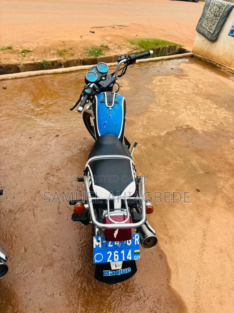 Haojue HJ125-8K 2024 Blue