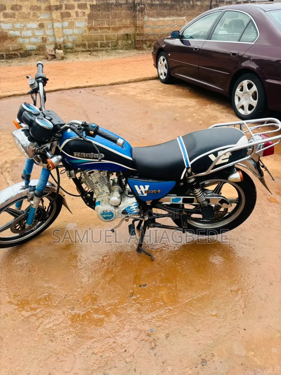 Haojue HJ125-8K 2024 Blue