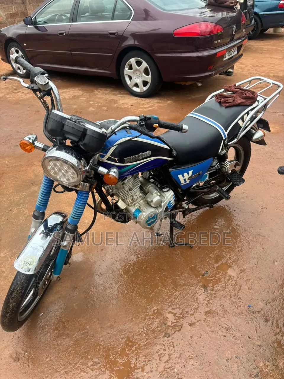 Haojue HJ125-8K 2024 Blue