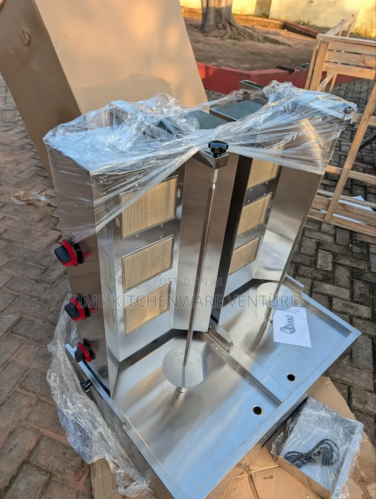 Shawarma Grill Machine(2 Lane 6 Gas Burner)