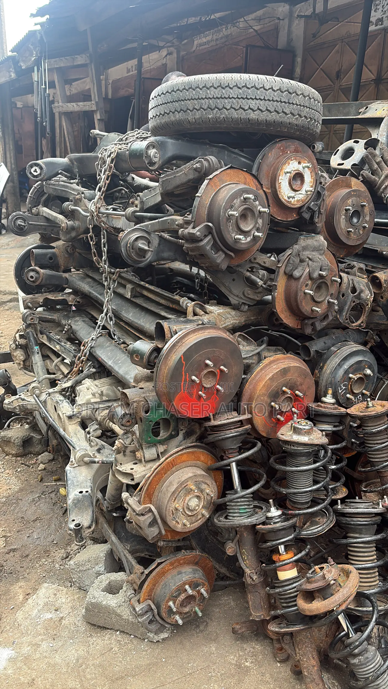 Original Back Beam,Home Used Shocks and Back Beam Bushing Available