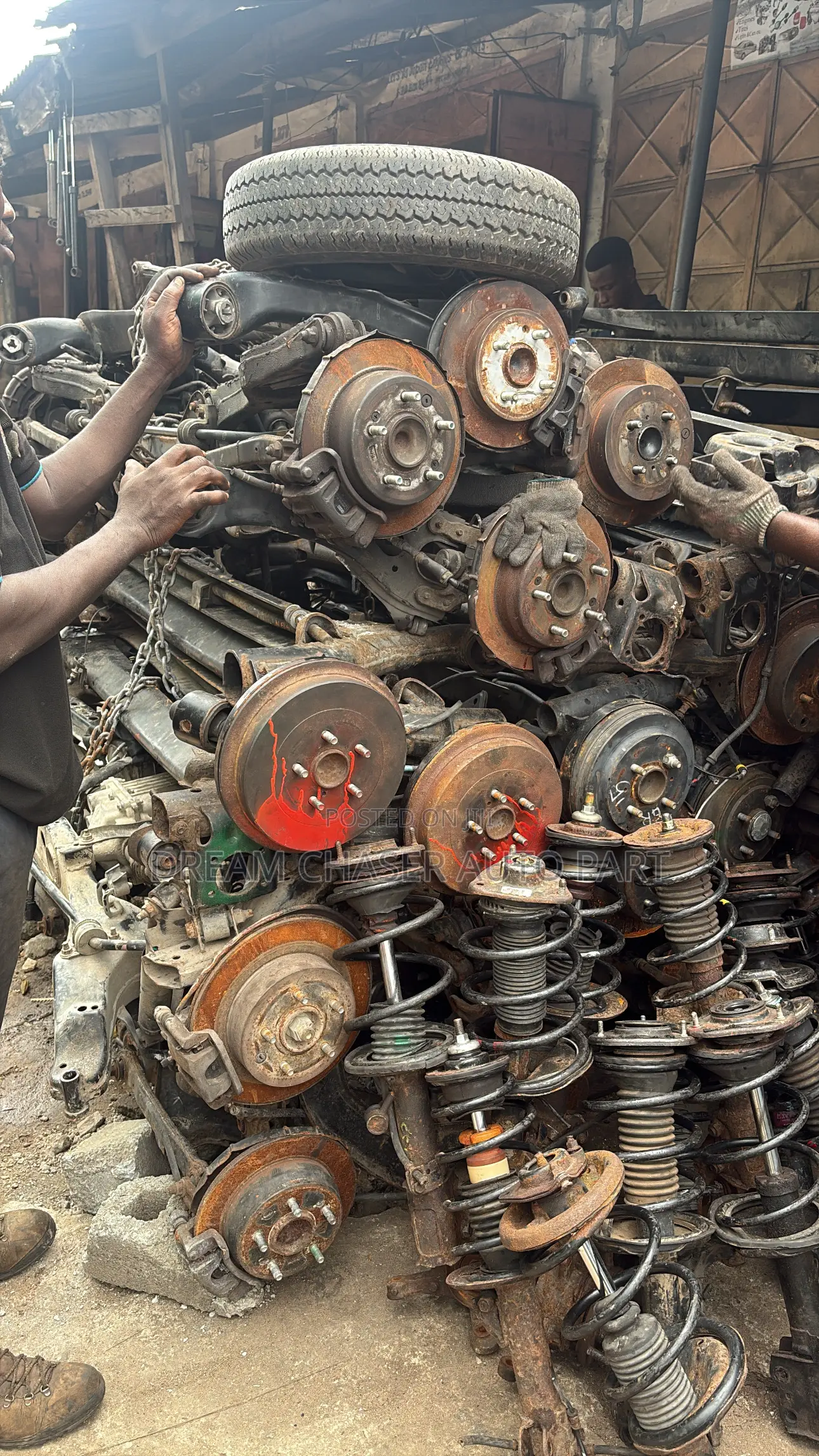 Original Back Beam,Home Used Shocks and Back Beam Bushing Available