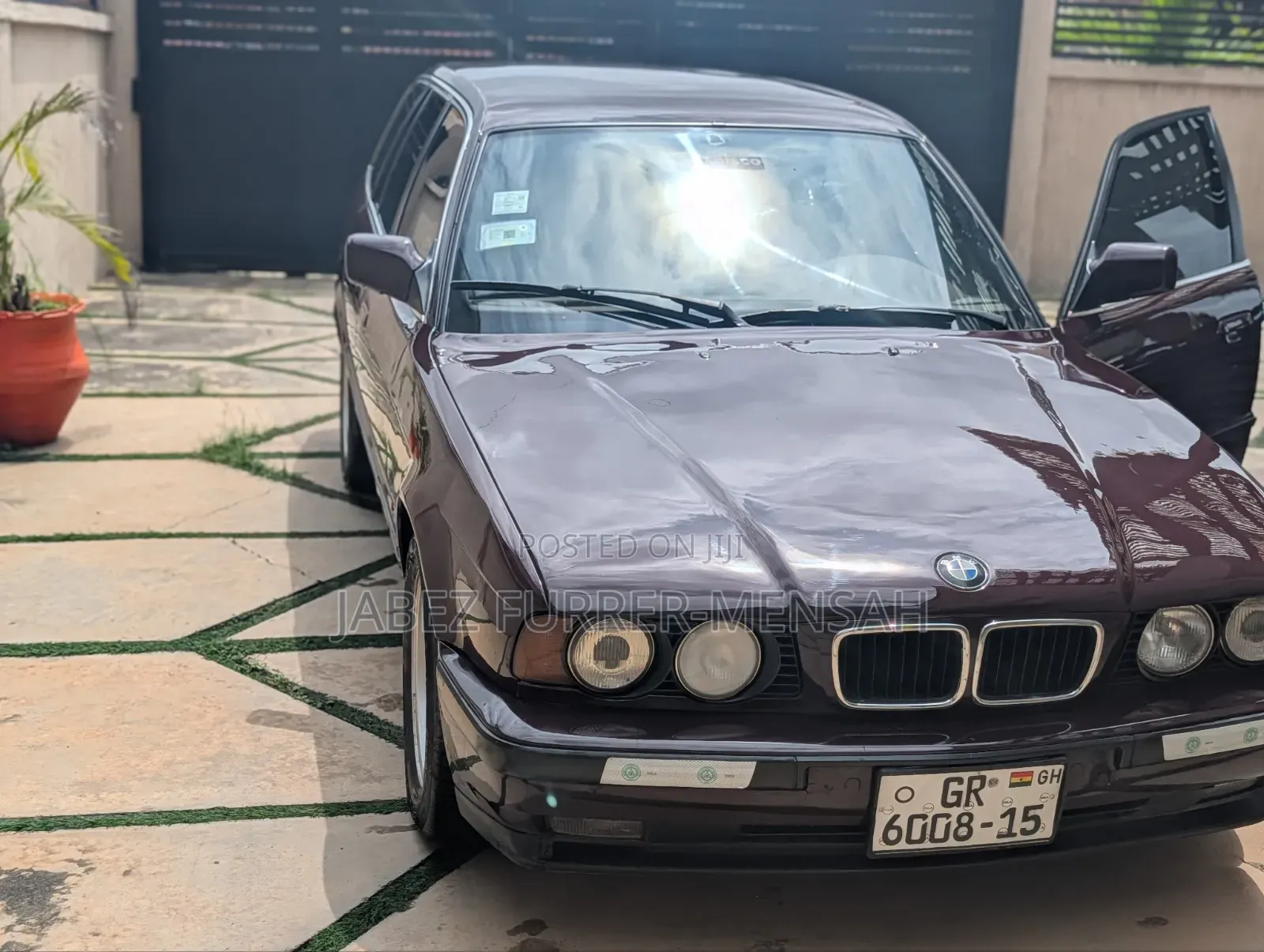 BMW 5 Series 1992 Brown