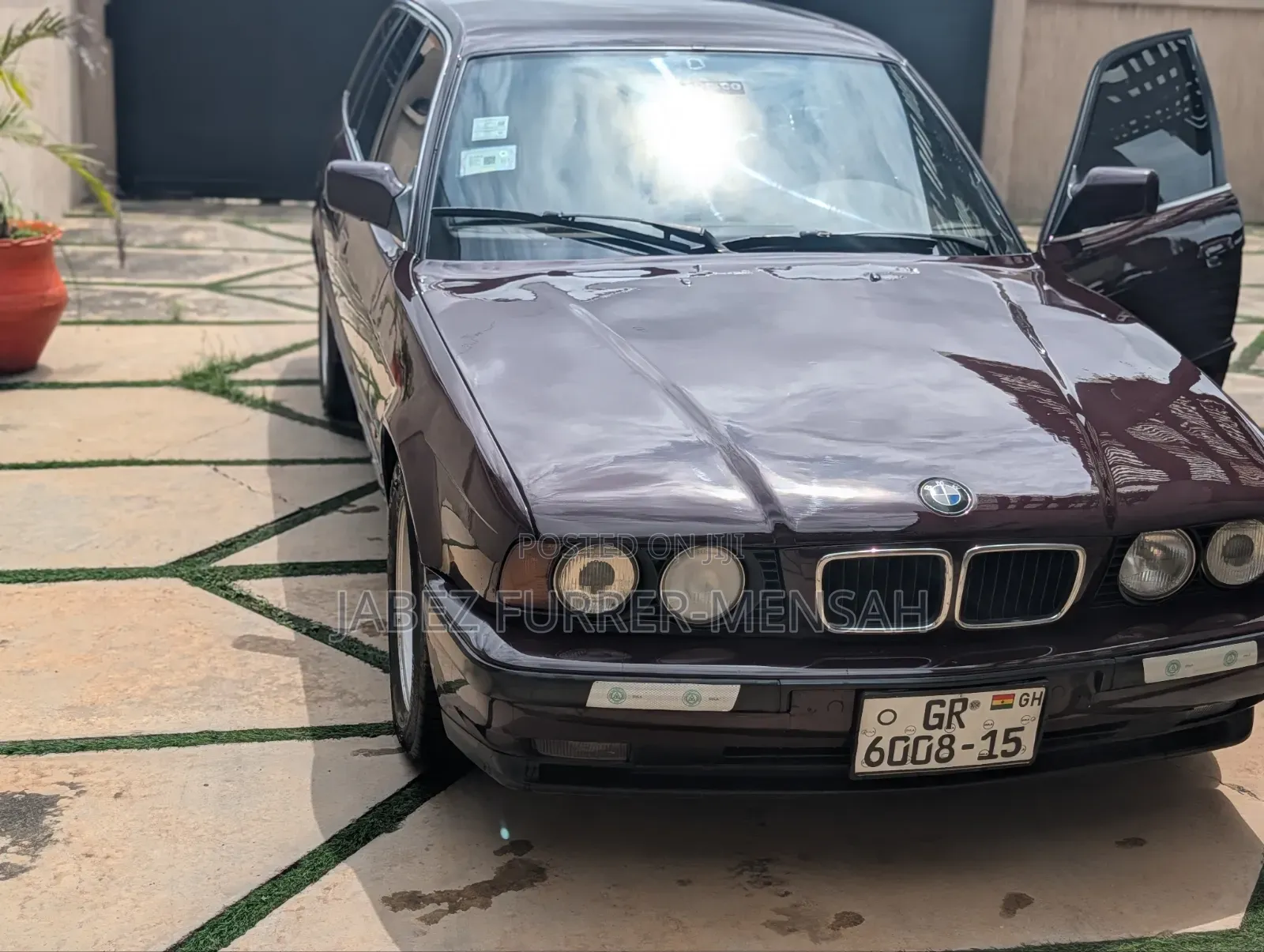 BMW 5 Series 1992 Brown