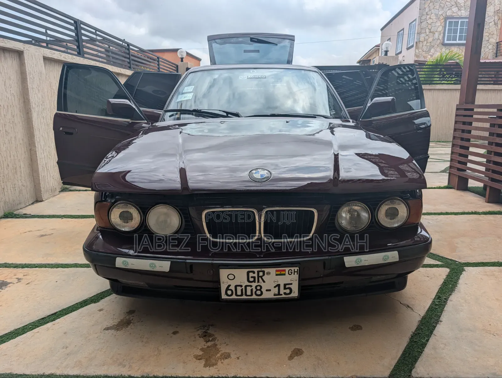BMW 5 Series 1992 Brown