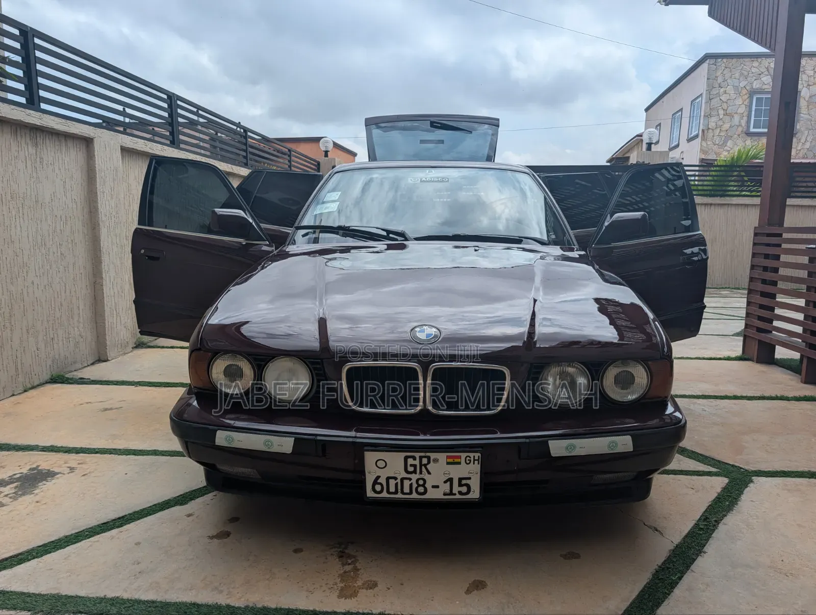 BMW 5 Series 1992 Brown