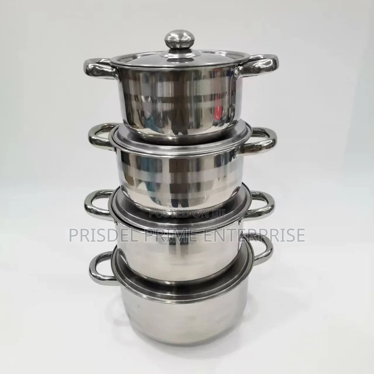 4 Pieces Stainless Steel Cooking Set