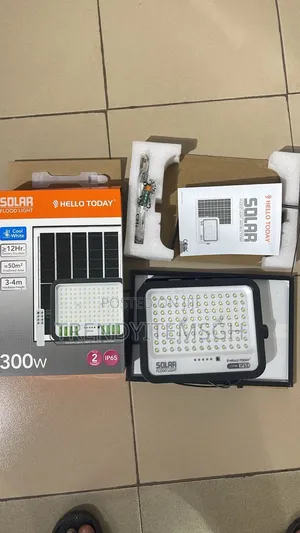 300w Solar Flood Light – Waterproof Outdoor Led Light With Remote