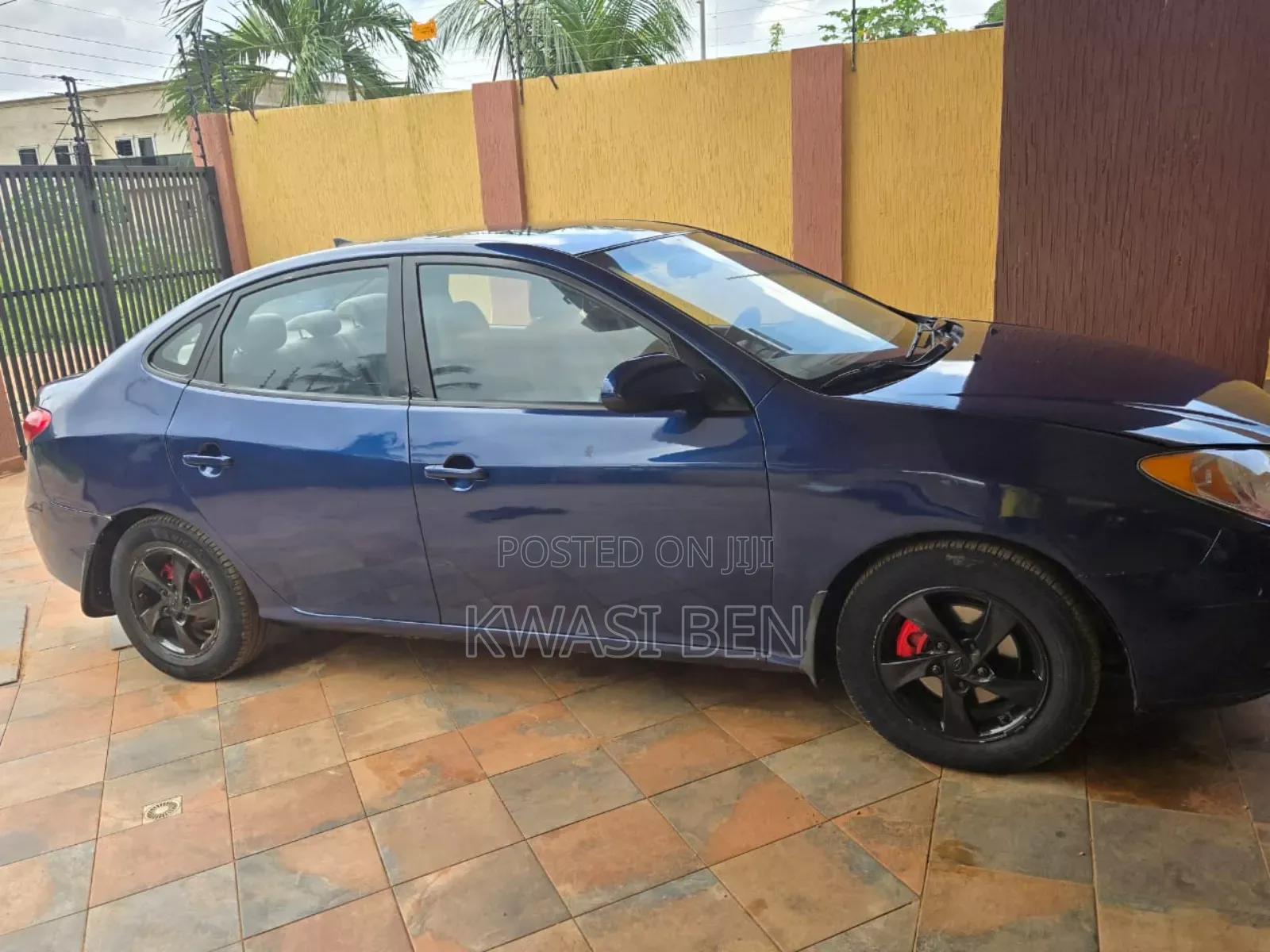 Hyundai Elantra 2008 Blue