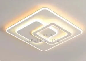 Modern Design Led Dimmable Ceiling Lamp With 3 Colour Temperature