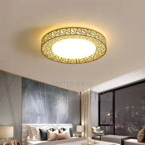 Bird's Nest Led Ceiling Lamp With Iron Acrylic Material