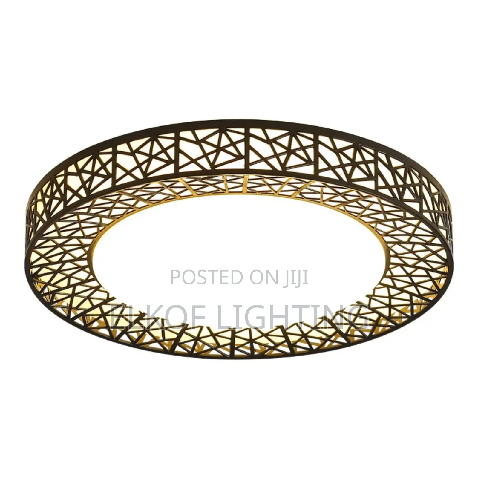 Bird's Nest Led Ceiling Lamp With Iron Acrylic Material