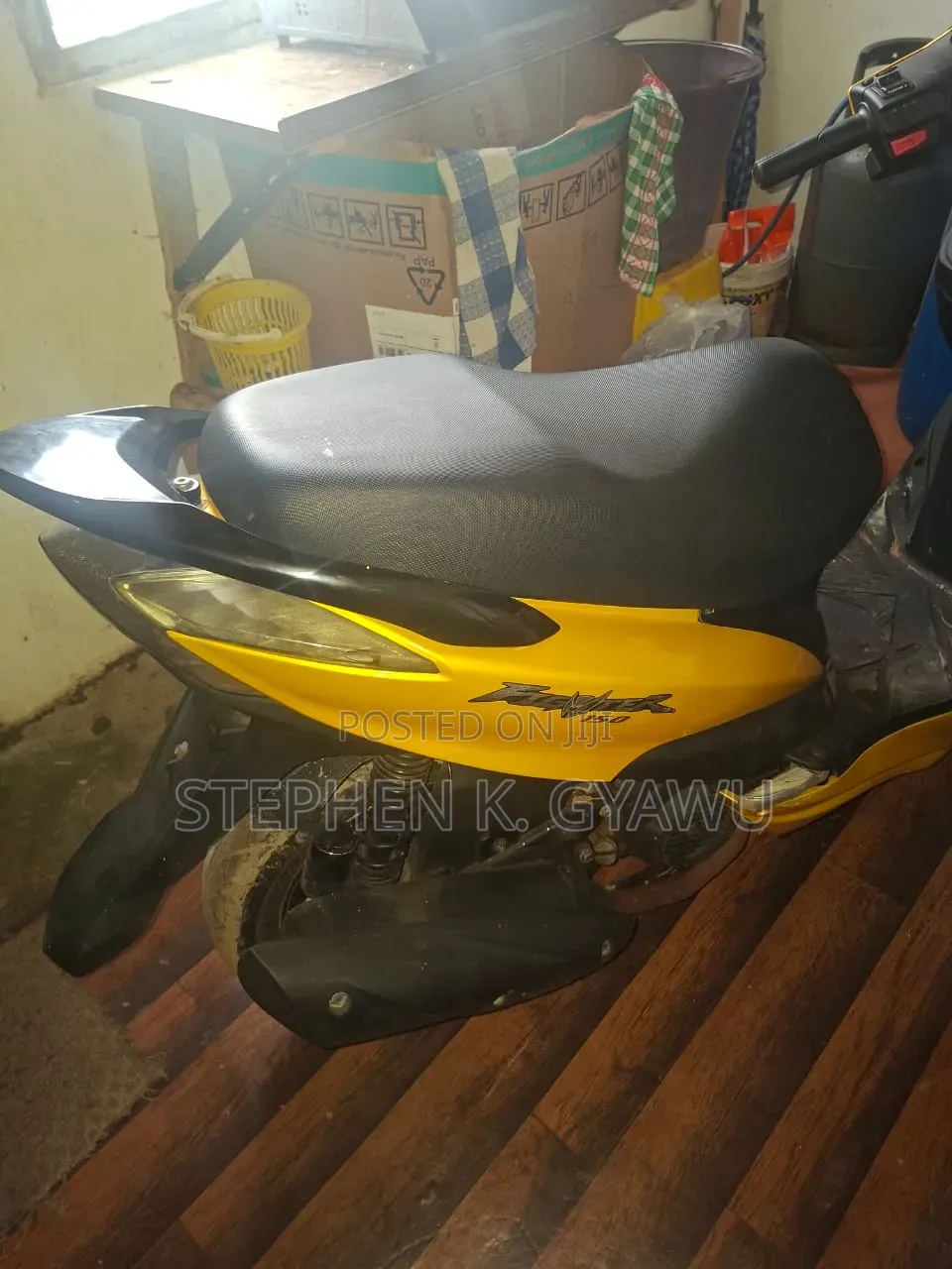 SYM Fnx 125 2006 Yellow