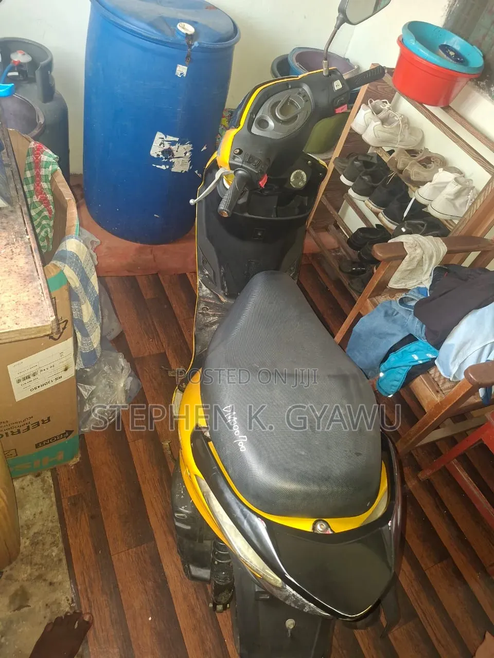 SYM Fnx 125 2006 Yellow