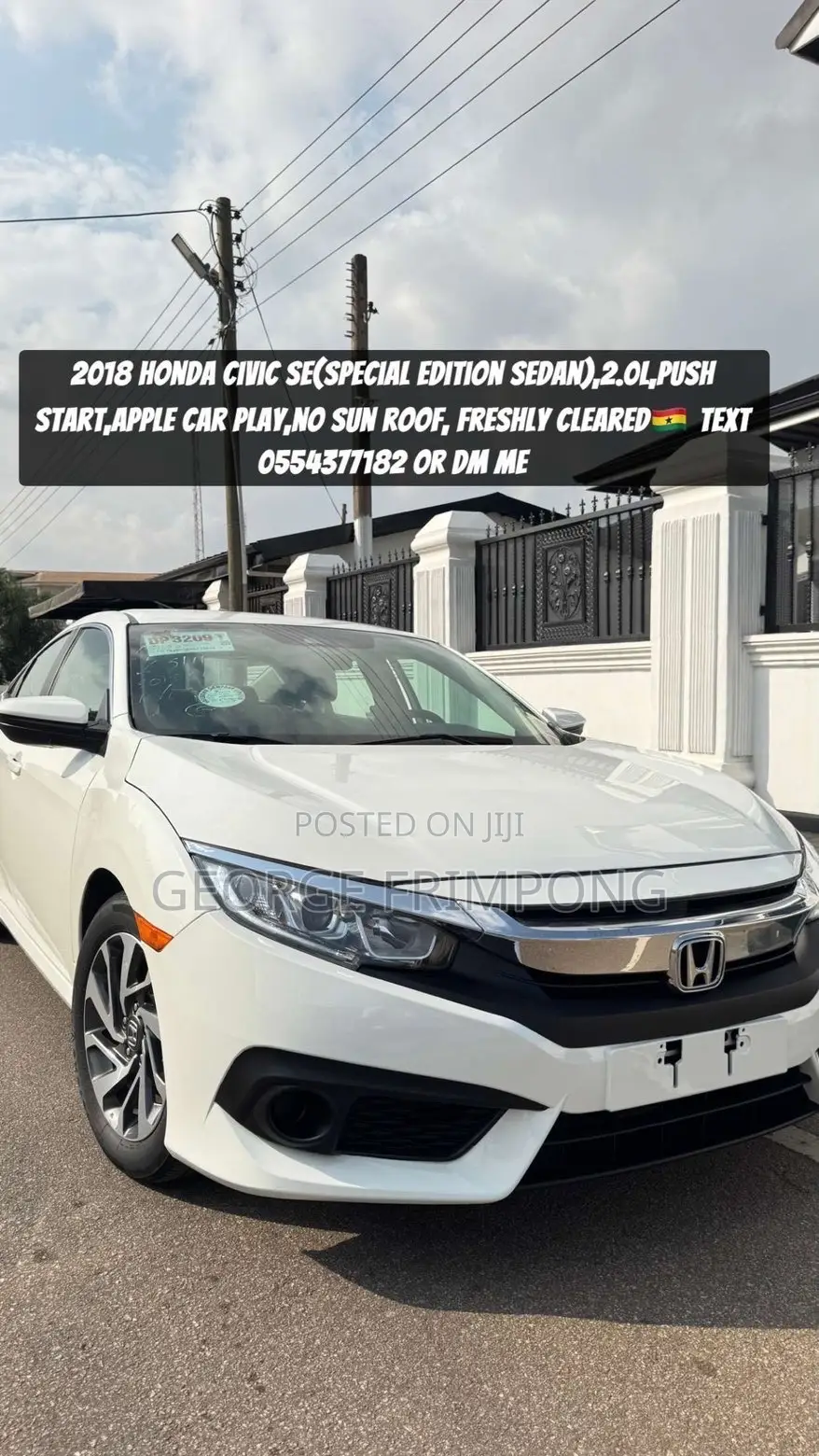Honda Civic 2018 White