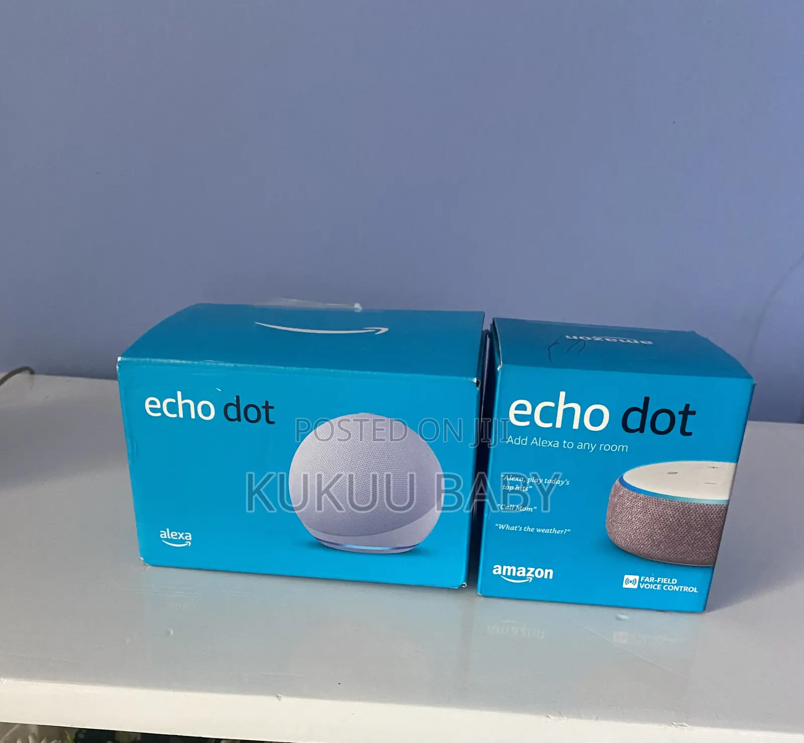 2 Amazon Echo Dots 5th 3rd Generation for Sale From Usa