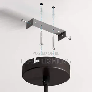 Black and Gold Dome Pendant Light Industrial Restaurant Bar Chandelier