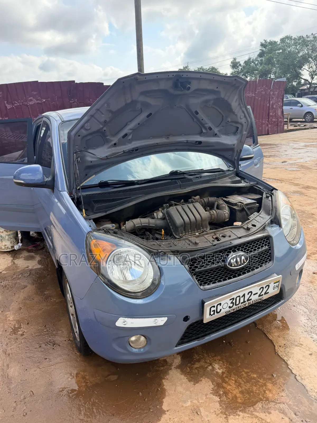 Kia Morning 2010 Blue