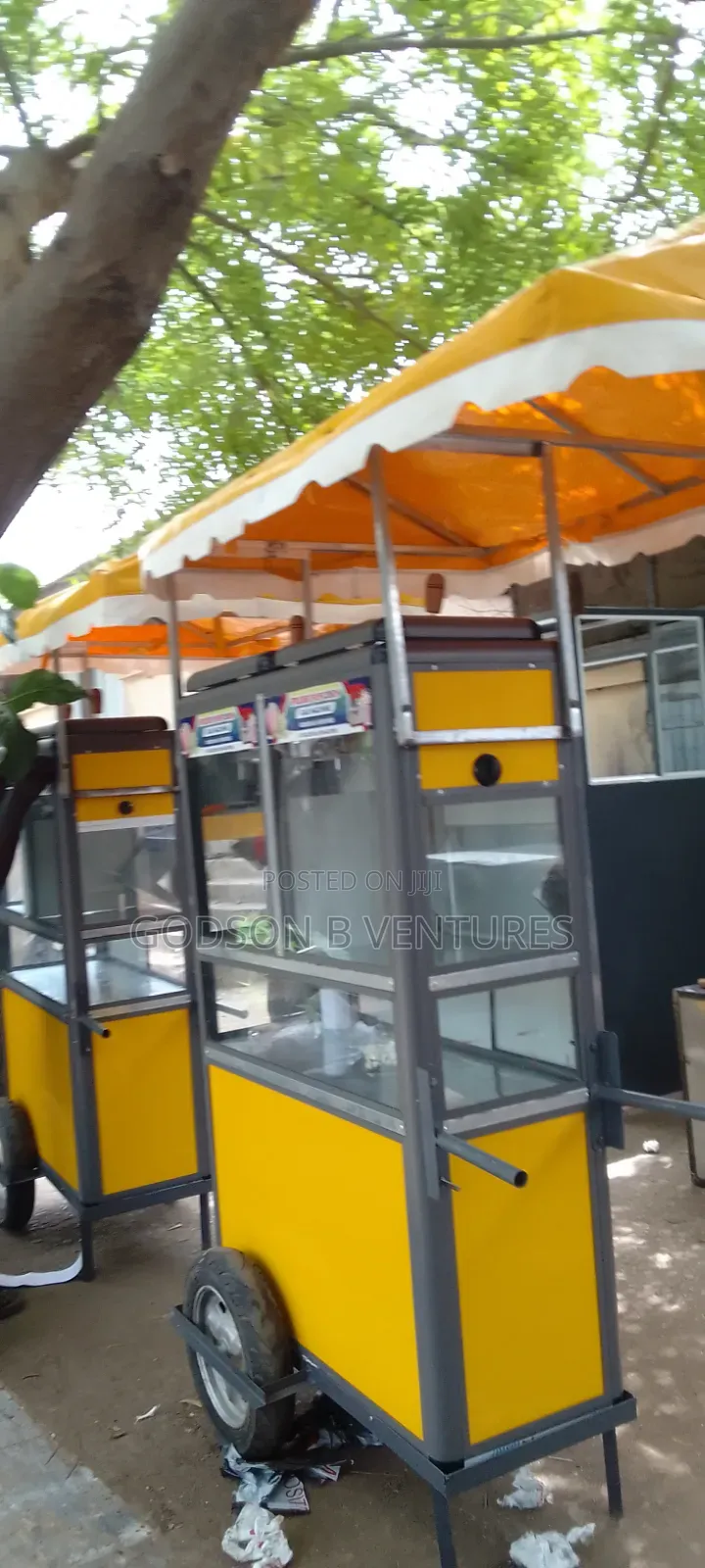 Wheel Popcorn Gas Double