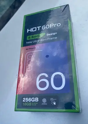 New Infinix Hot 60 Pro 256 GB Black