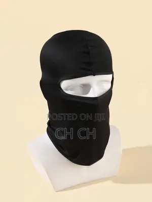 New Black Stretchy Balaclava Ski Mask