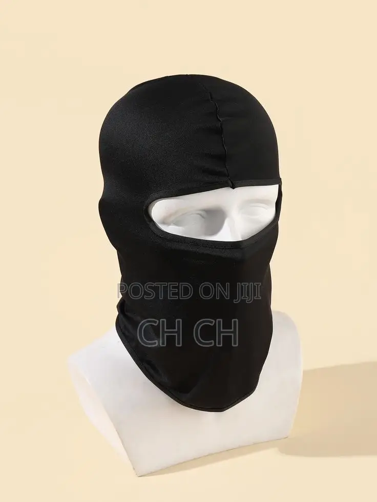 New Black Stretchy Balaclava Ski Mask