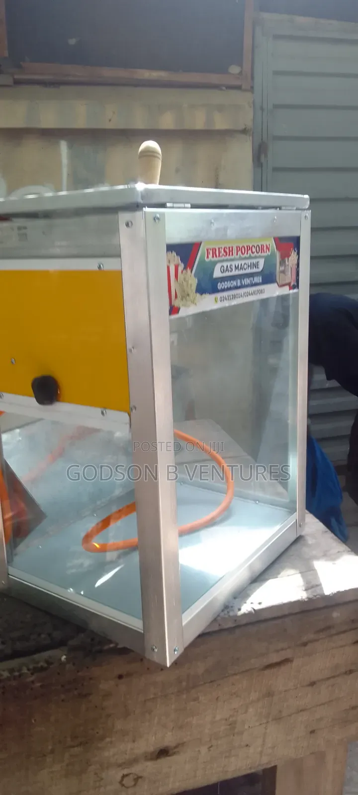 Gas Popcorn Machine