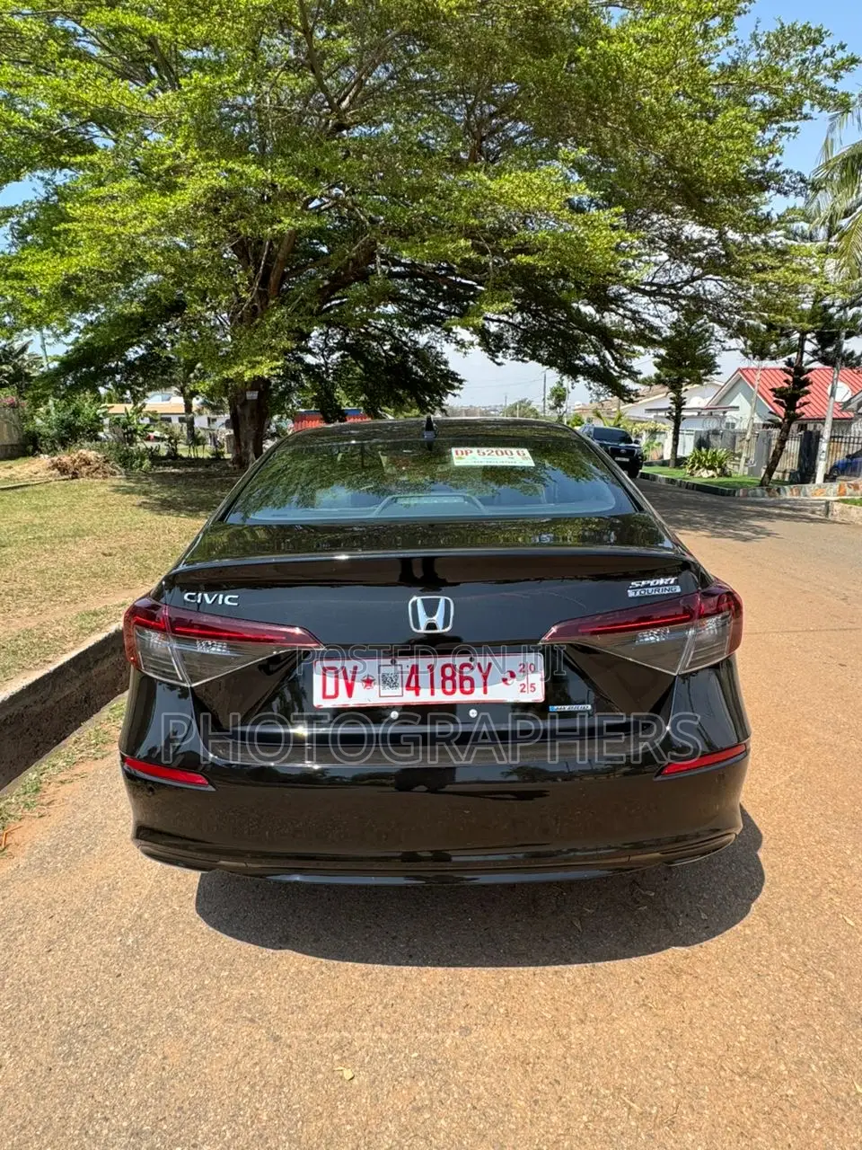 Honda Civic Sport CVT 2025 Black
