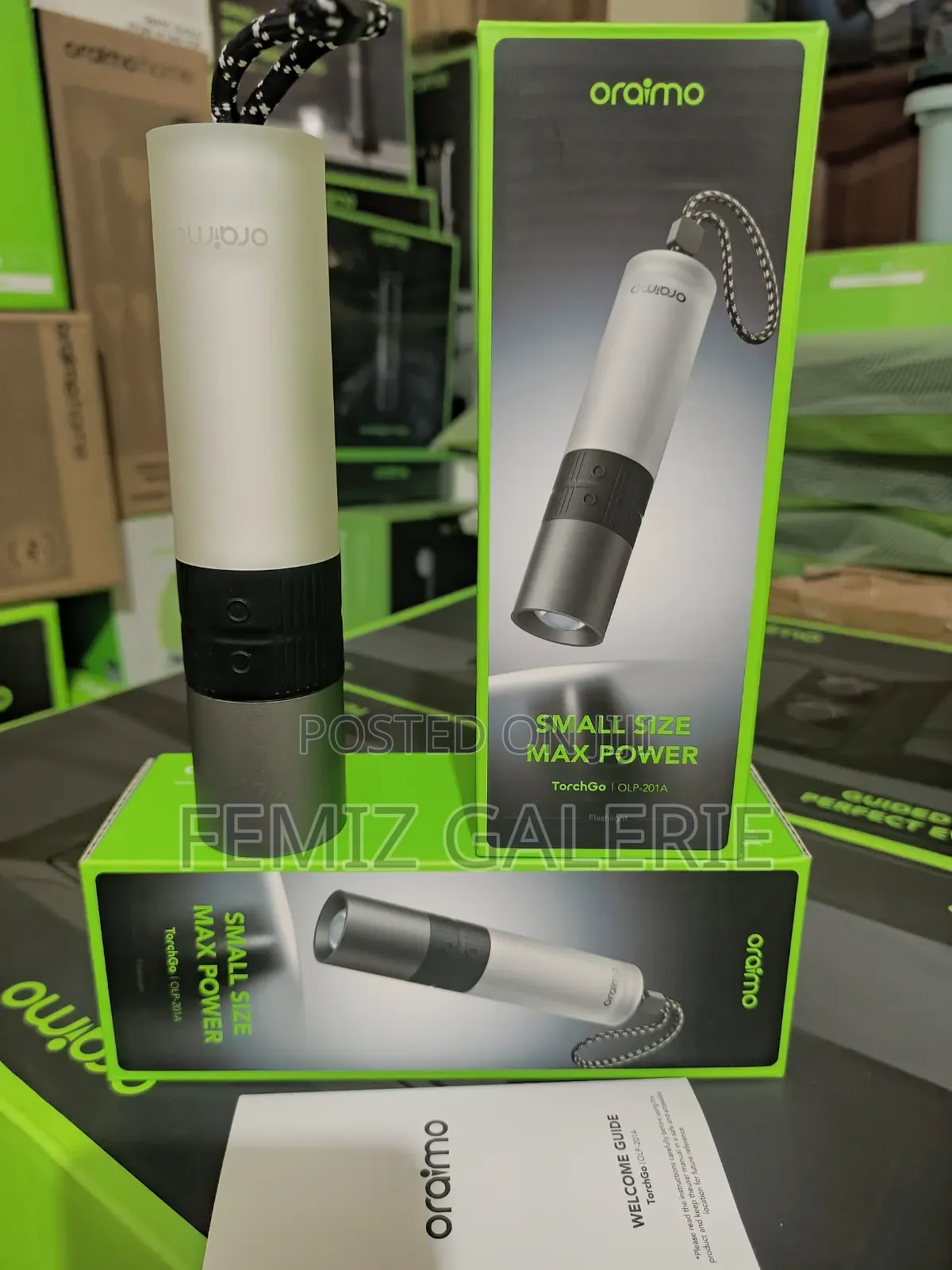 Oraimo Torchgo Portable Compact Powerful Flashlight