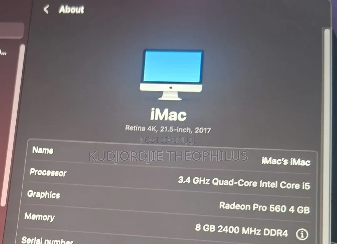 Desktop Computer Apple Mac Pro 8GB Intel Core i5 HDD+SSD 1T