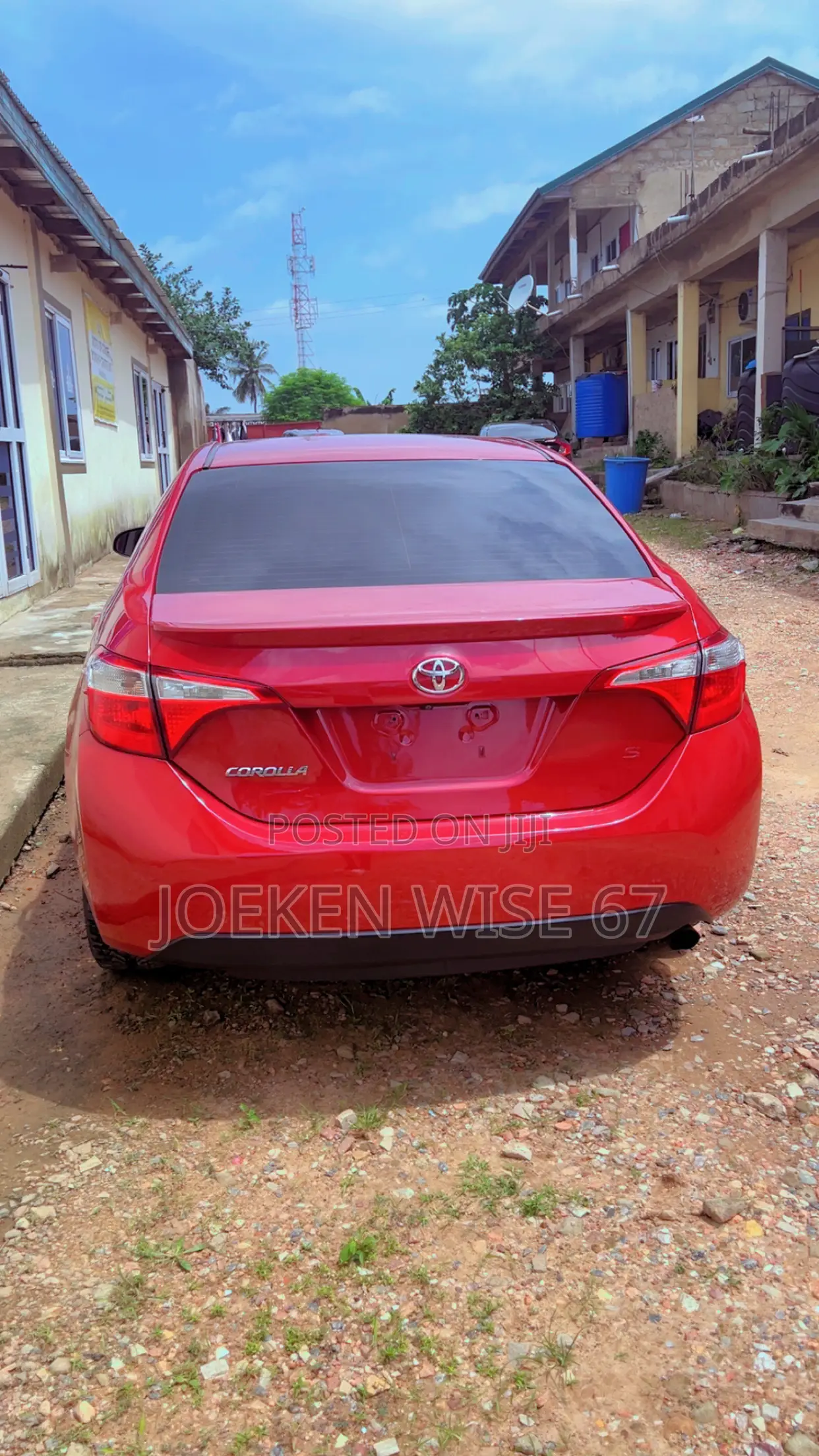 Toyota Corolla LE Eco 4dr Sedan (1.8L 4cyl CVT) 2016 Red